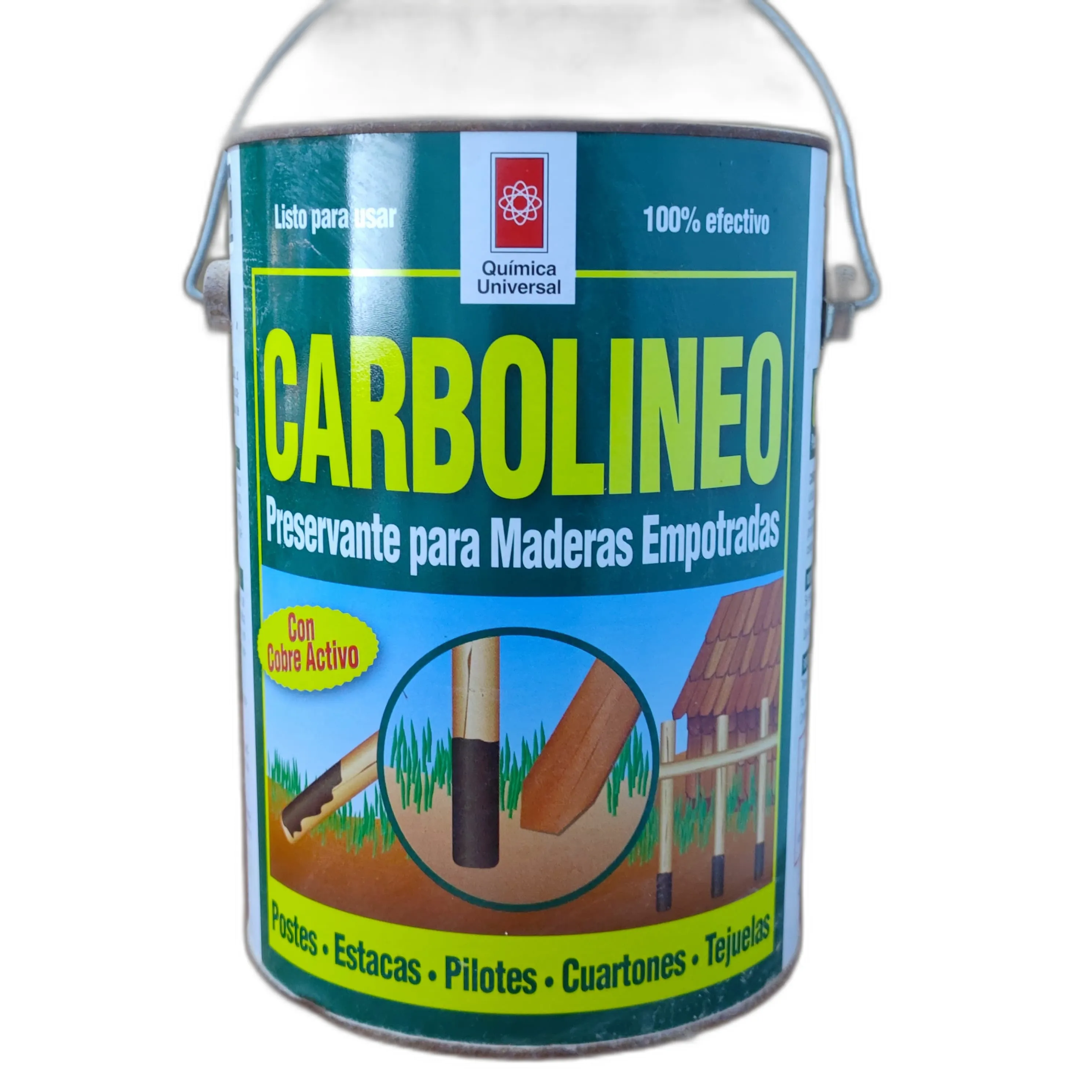 Carbolíneo Preservante para Madera (Galón)
