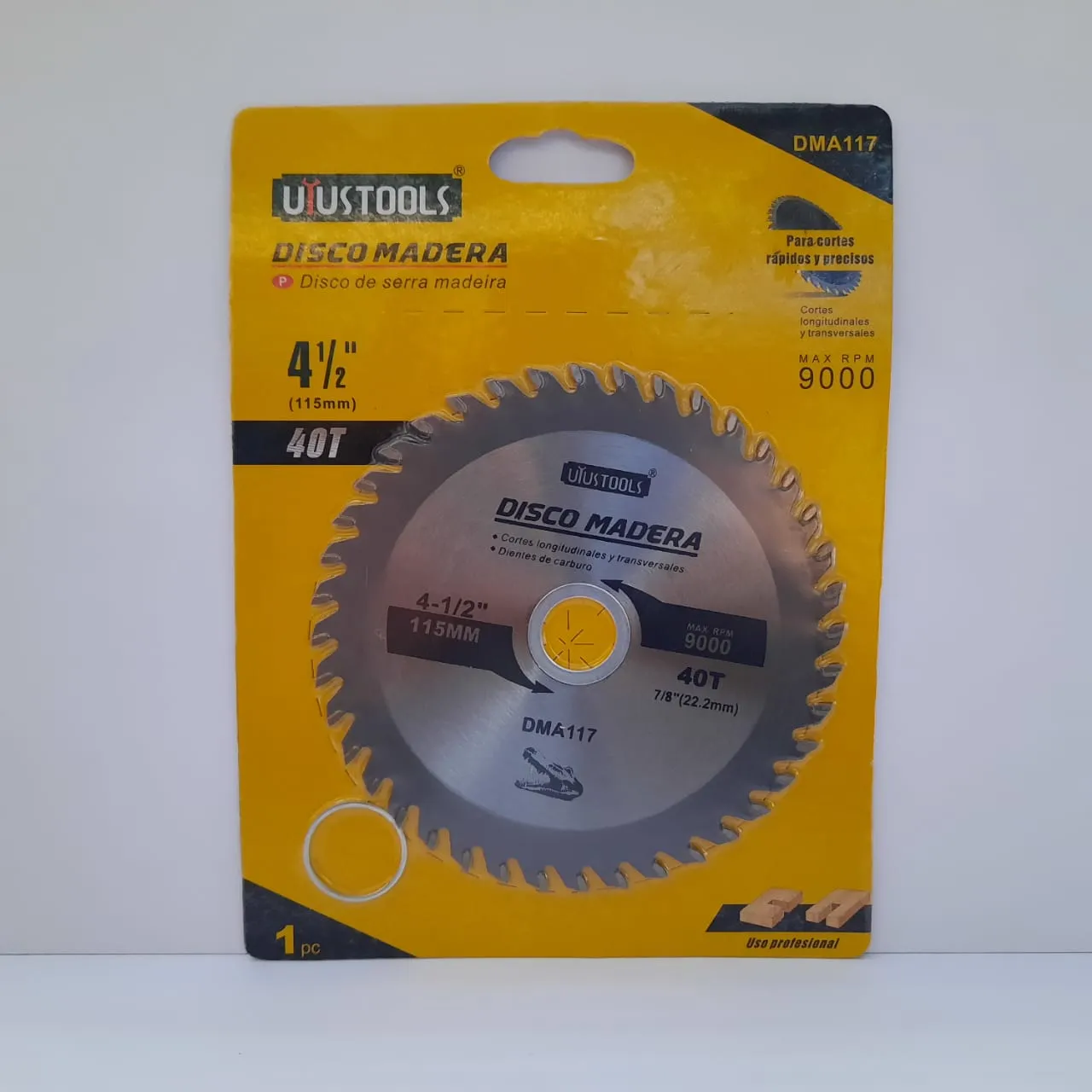 Disco de Sierra para Madera 4½"