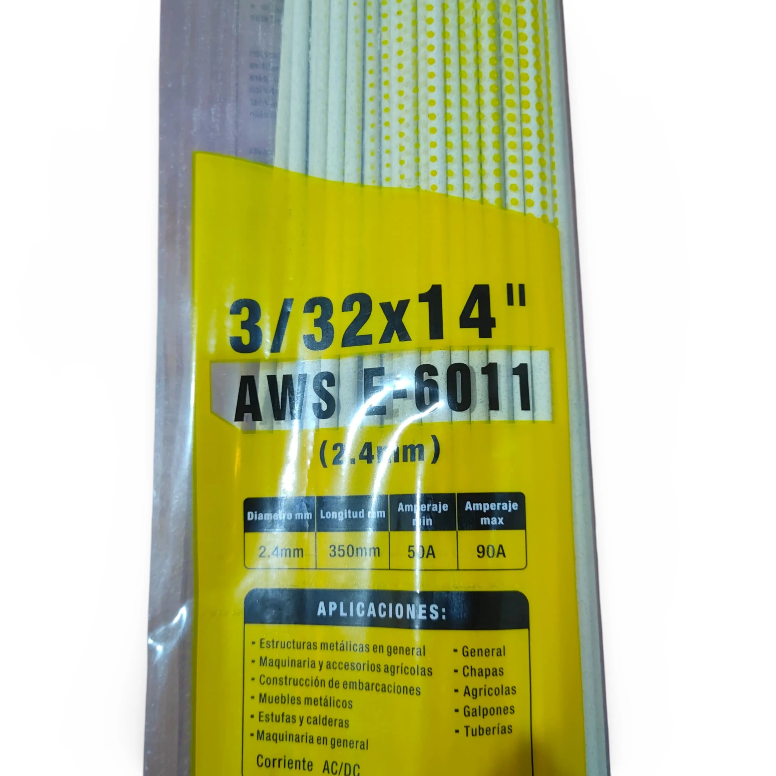 Soldadura 3/32 E6011