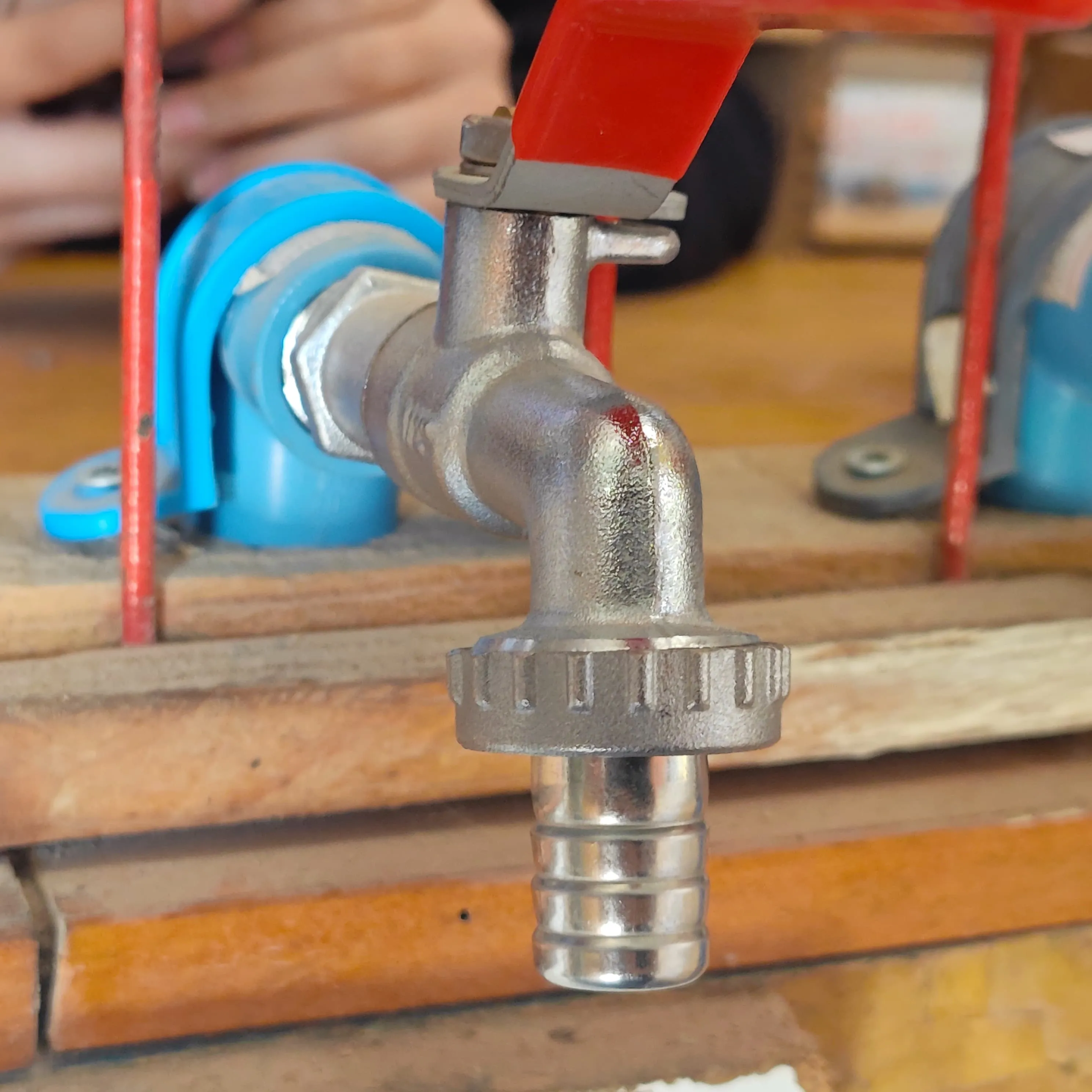 Llave de bola riego jardin 1/2