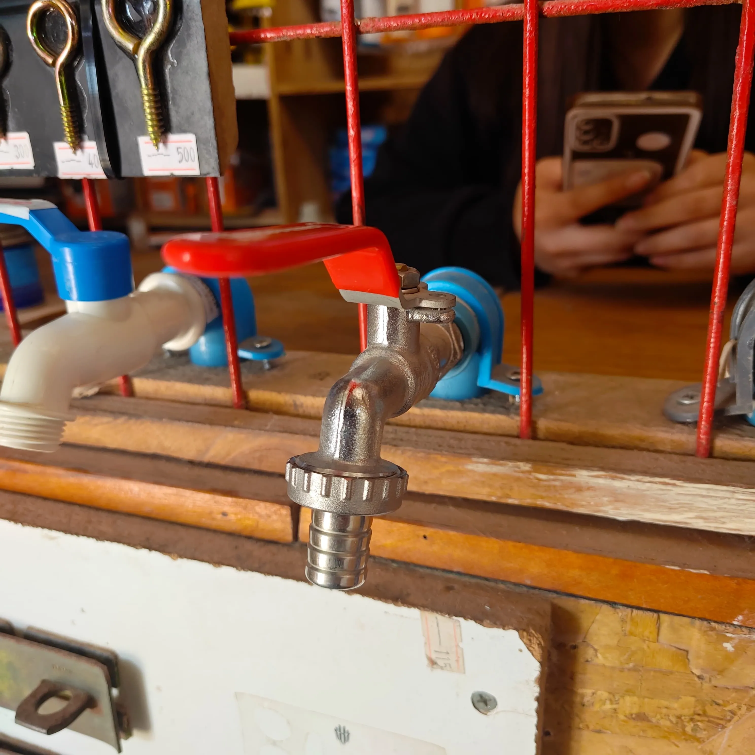 Llave de bola riego jardin 1/2