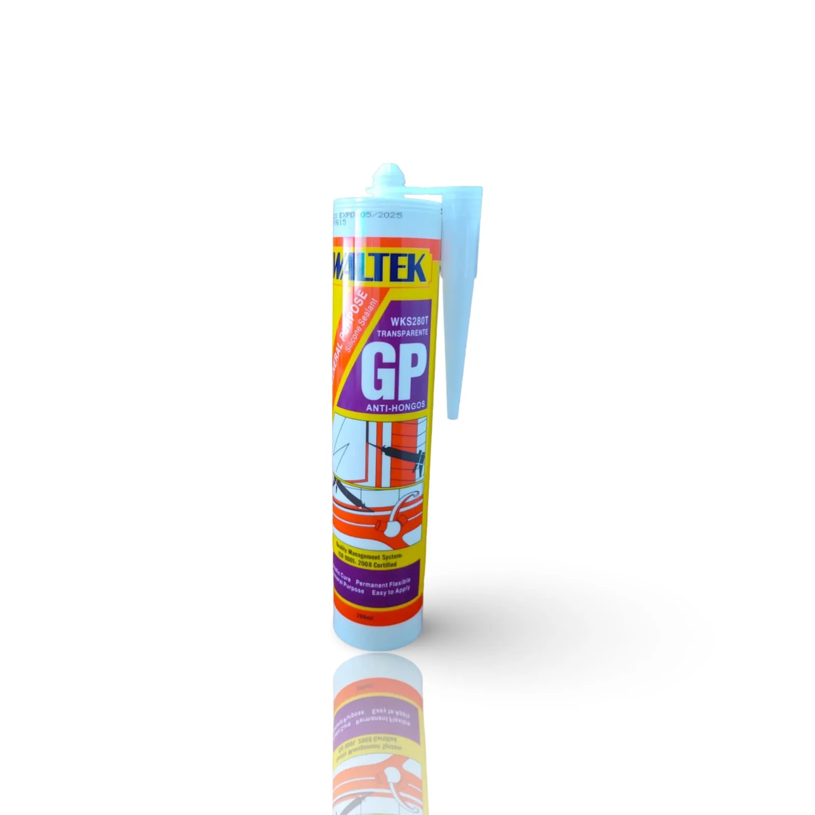 Silicona Transparente 280ml
