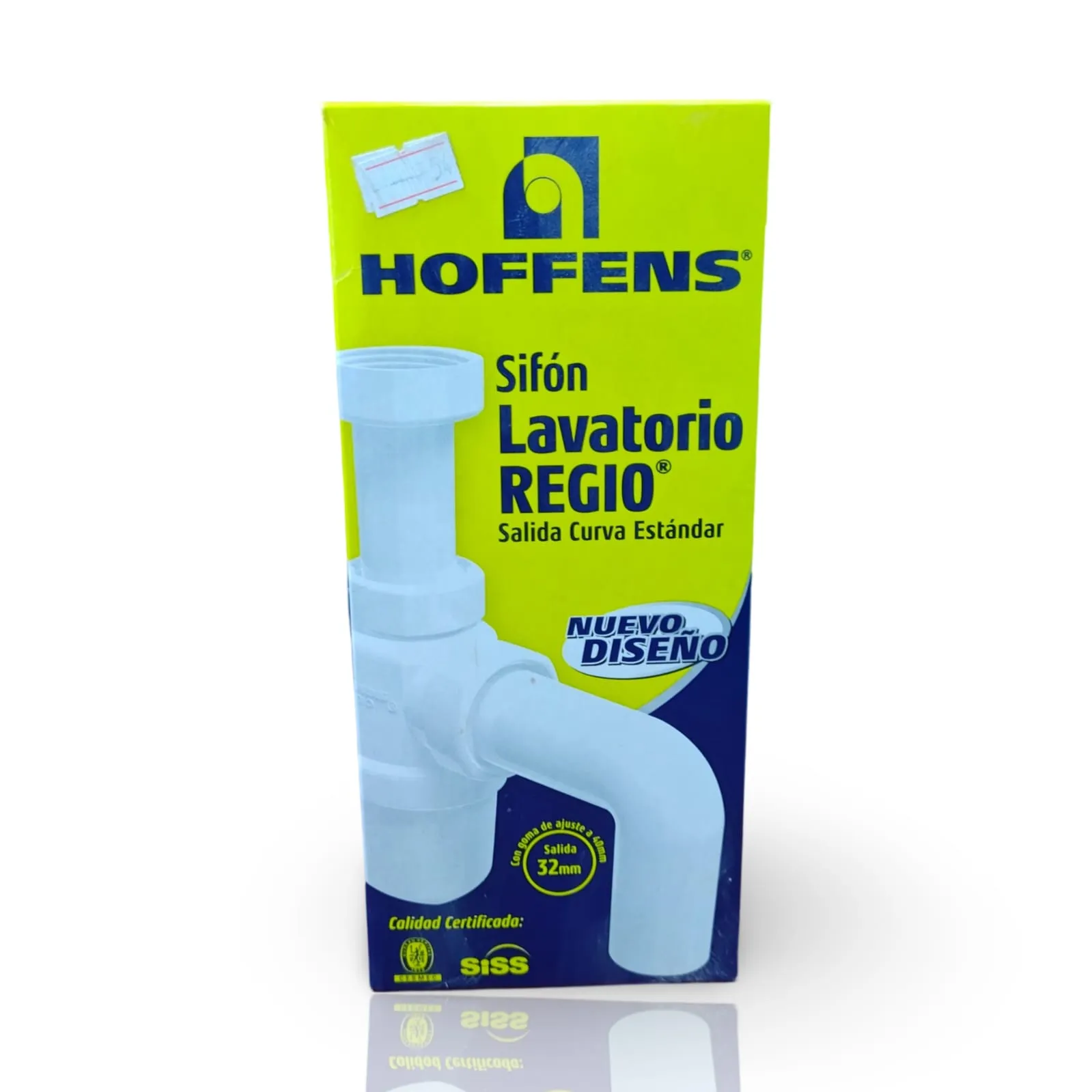 Sifon Lavatorio 32mm Curvo