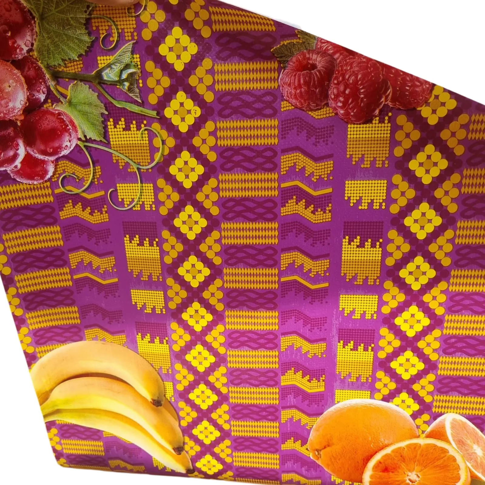 Mantel Frutas morado