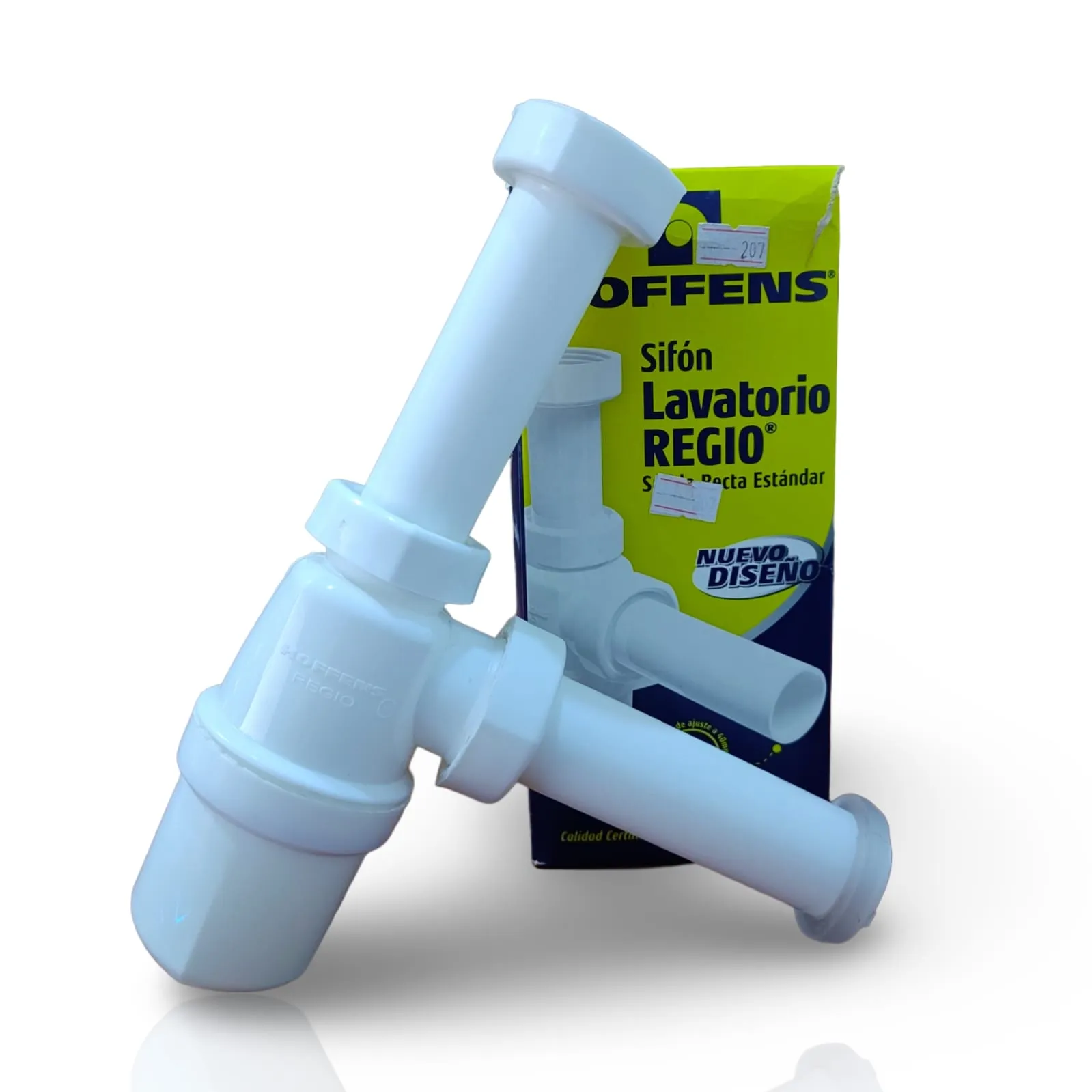 Sifon Lavatorio 32mm Recto