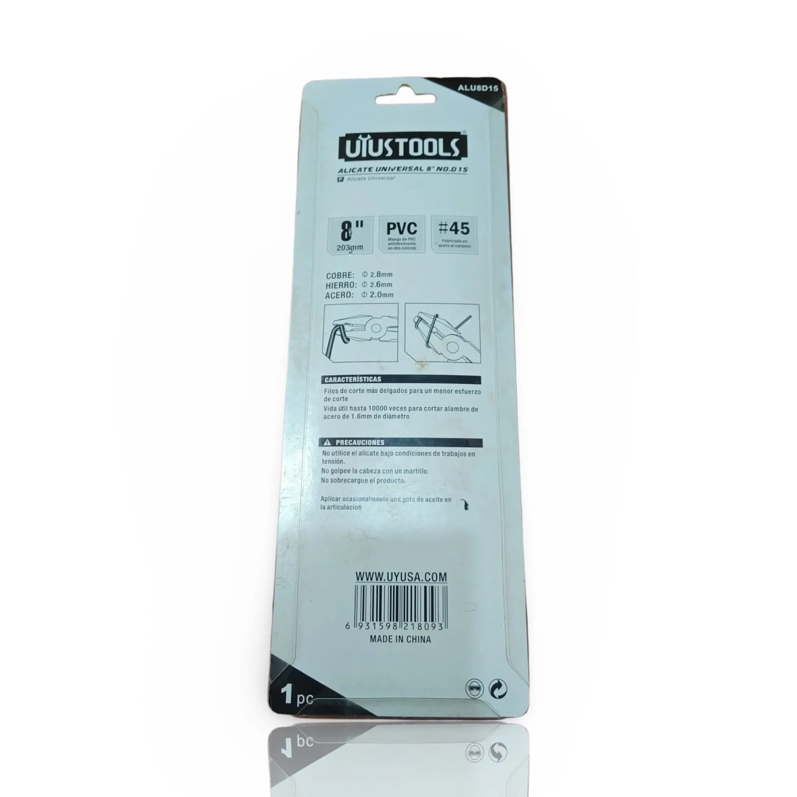 Alicate universal 8
