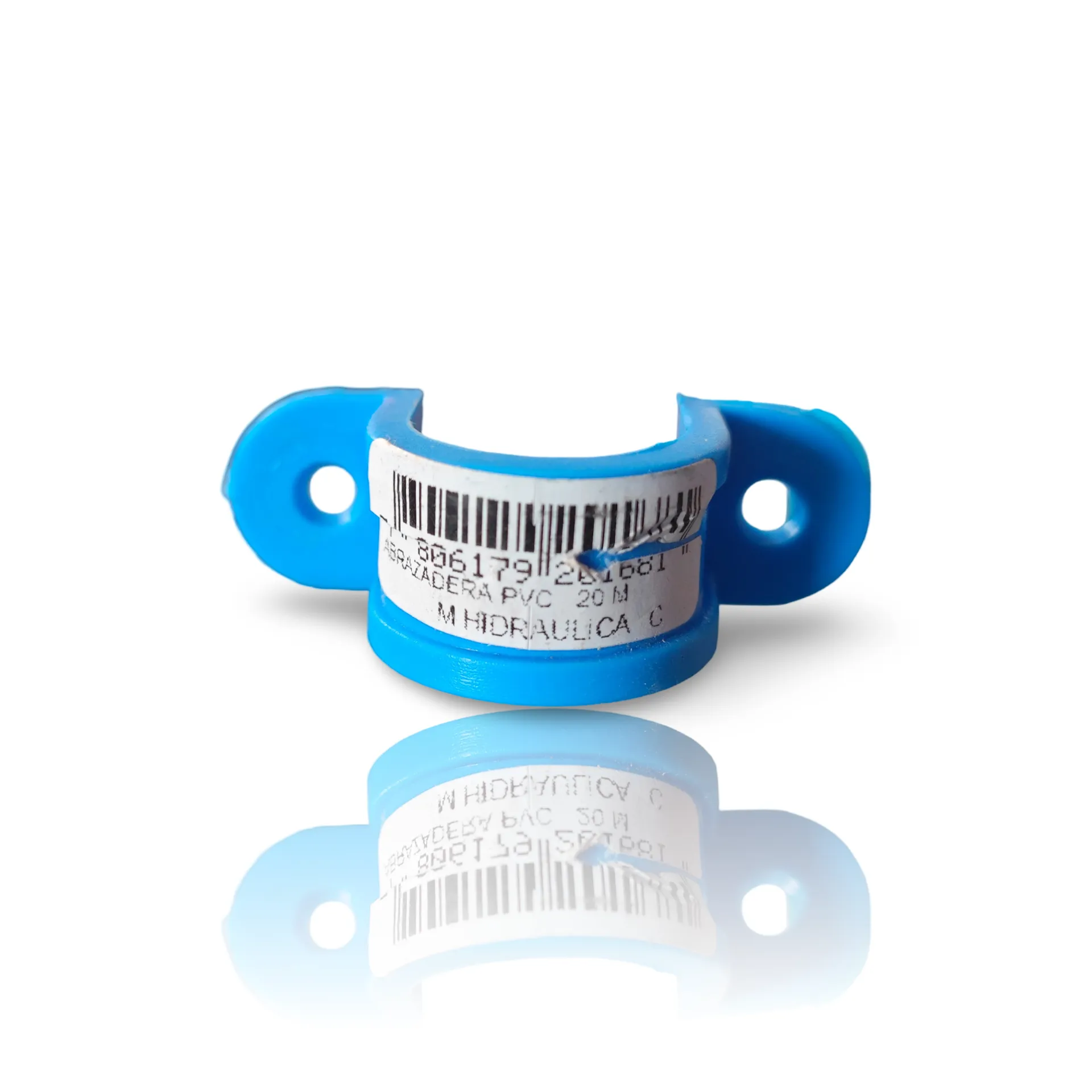 Abrazadera 20mm PVC