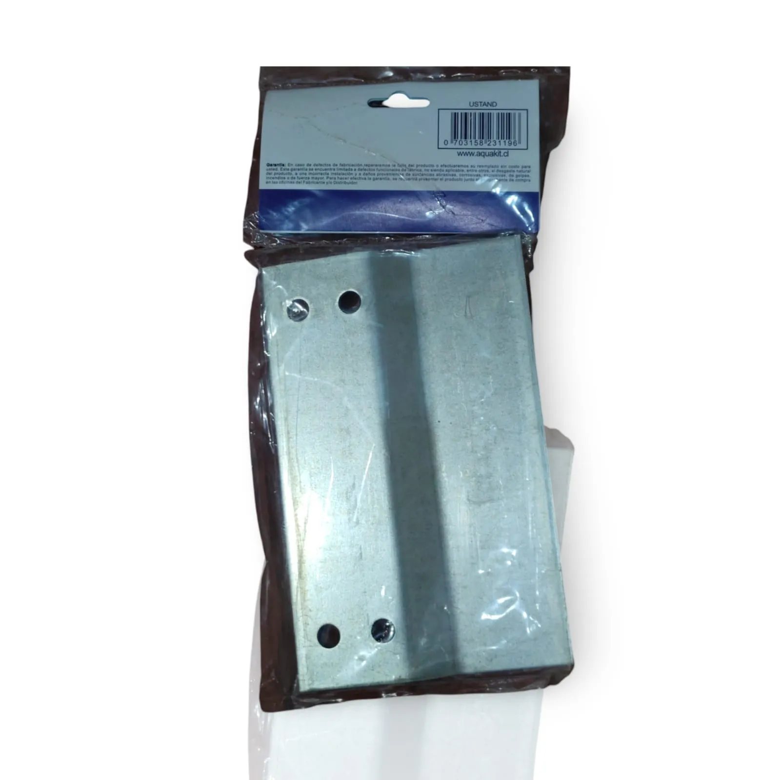 Soporte Uñeta Larga Metal para Lavamanos