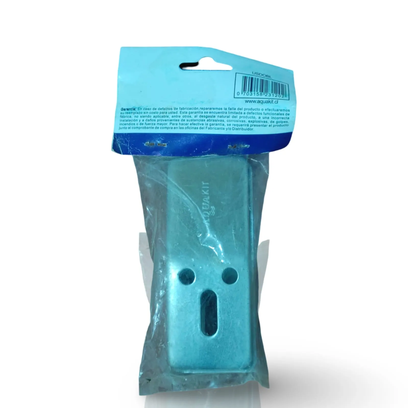 Soporte doble Uñeta superior Metal para Lavamanos