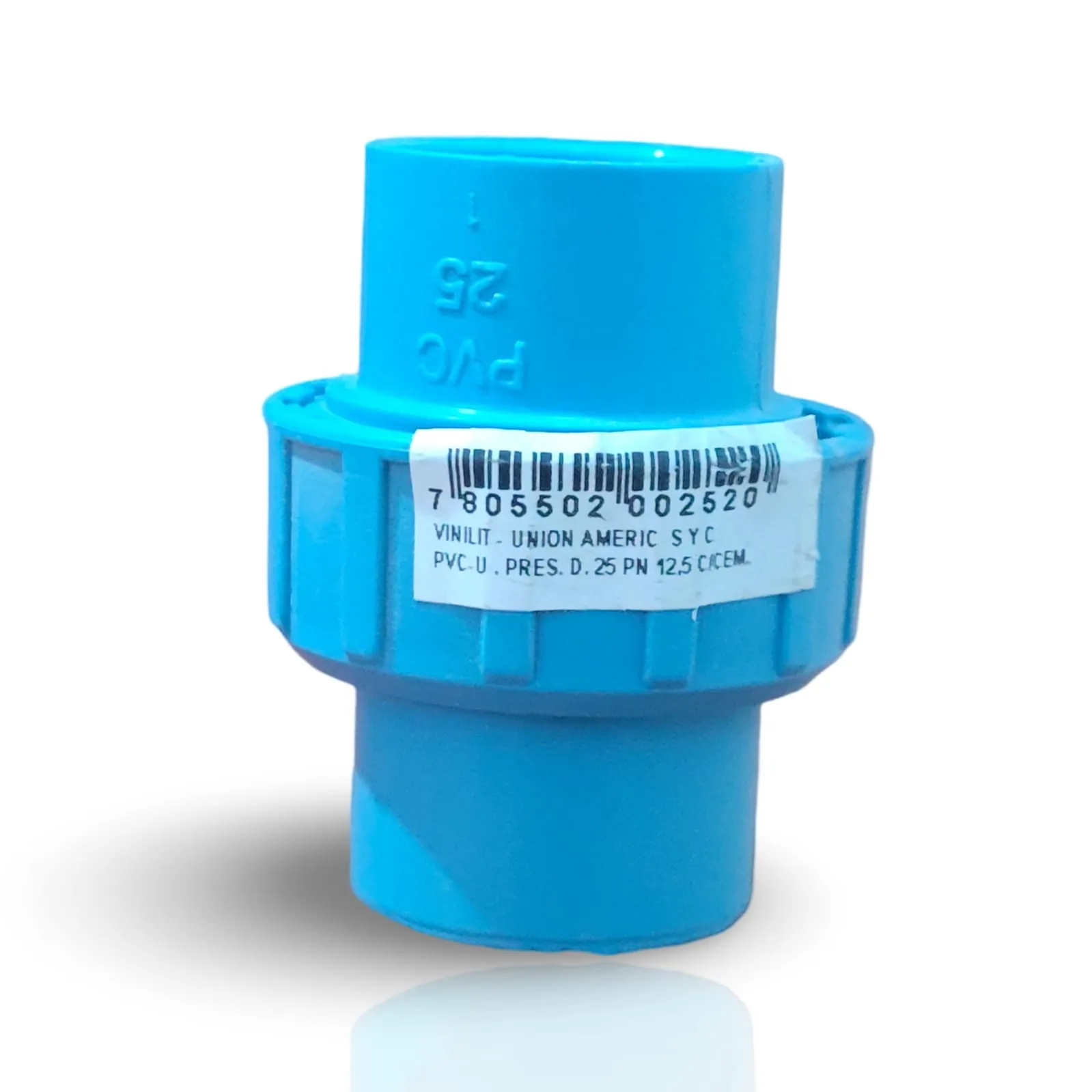 Union americana Pvc 25mm