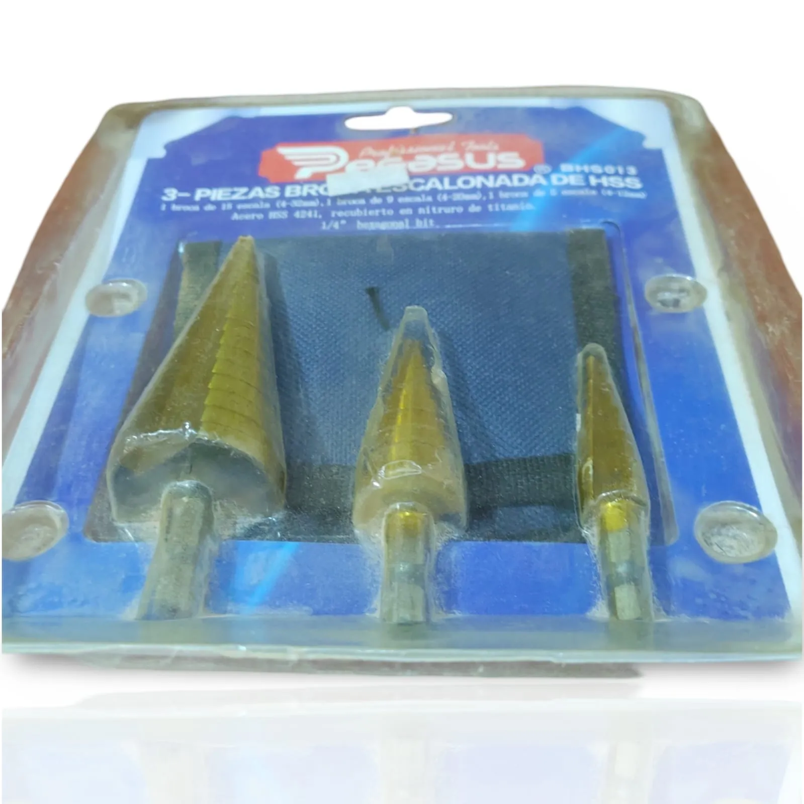 Pack de broca escalonada de HSS