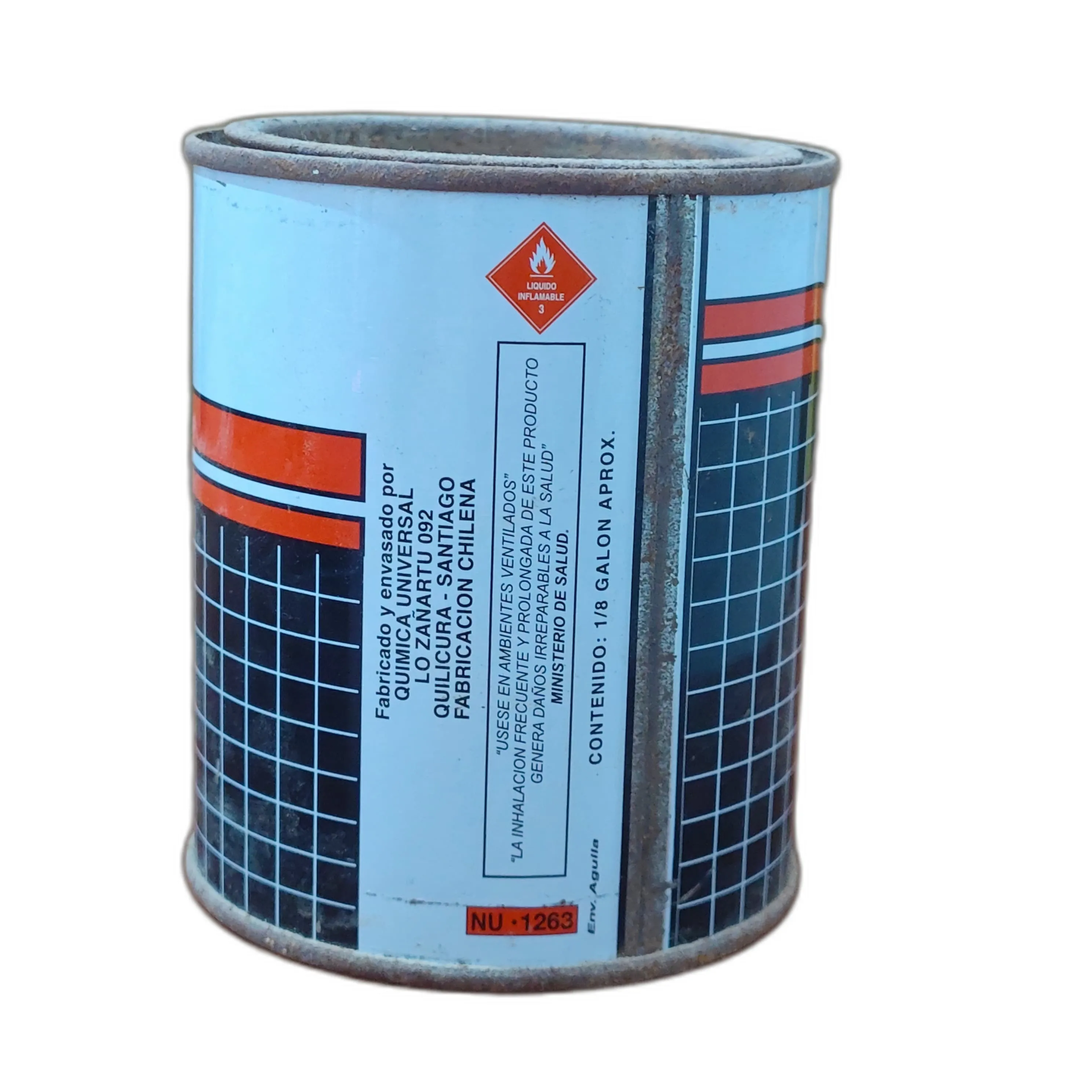 Pintura Anticorrosiva rojo 1/8