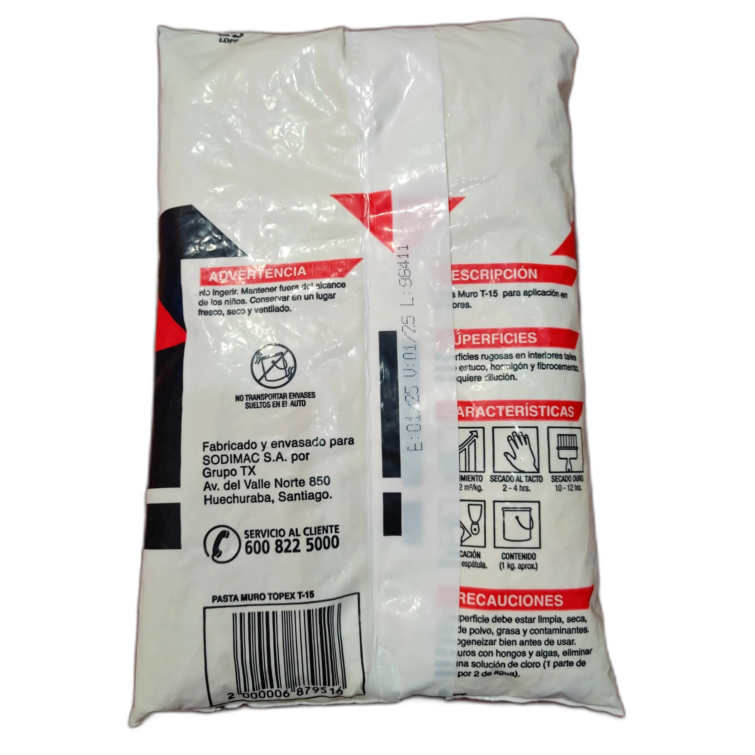 Pasta Muro TOPEX 1KG