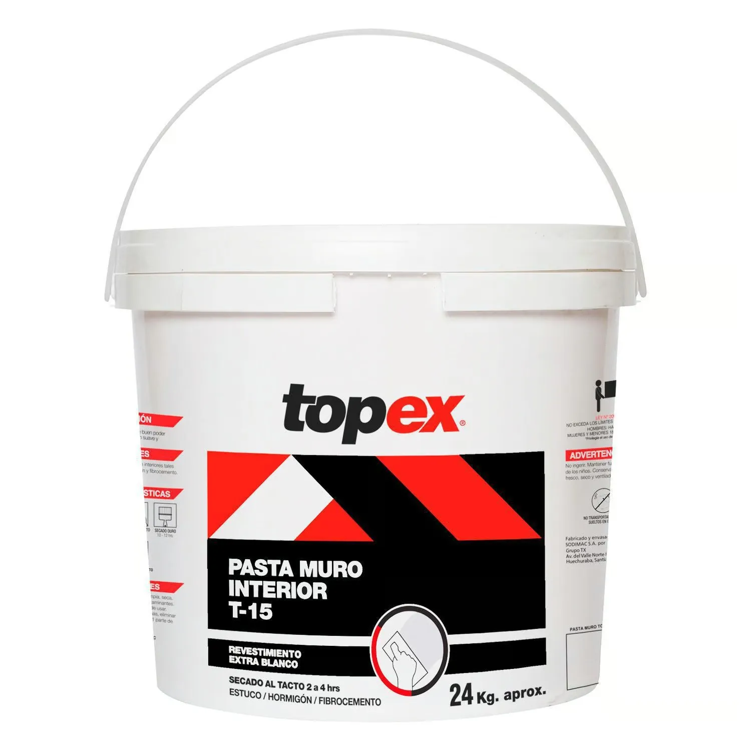 Pasta Muro TOPEX 24KG (1 TINETA)